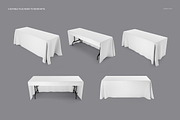 Imprinted Tablecloth Mockup Set, a Merchandise Mockup by creatsy5 (Thumbnail 2 of 14)
