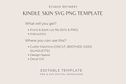 Kindle Oasis 2/3 Skin SVG PNG, a Graphic by STUDIO REFINERY (Thumbnail 4 of 5)