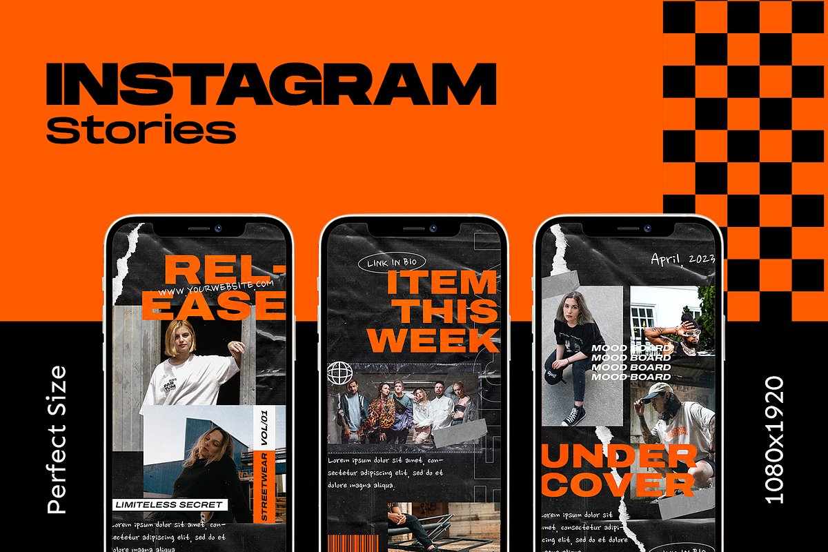 Contus Hypebeast Instagram Template, a Social Media Template by Shinra Labs (Photo 3 of 5)