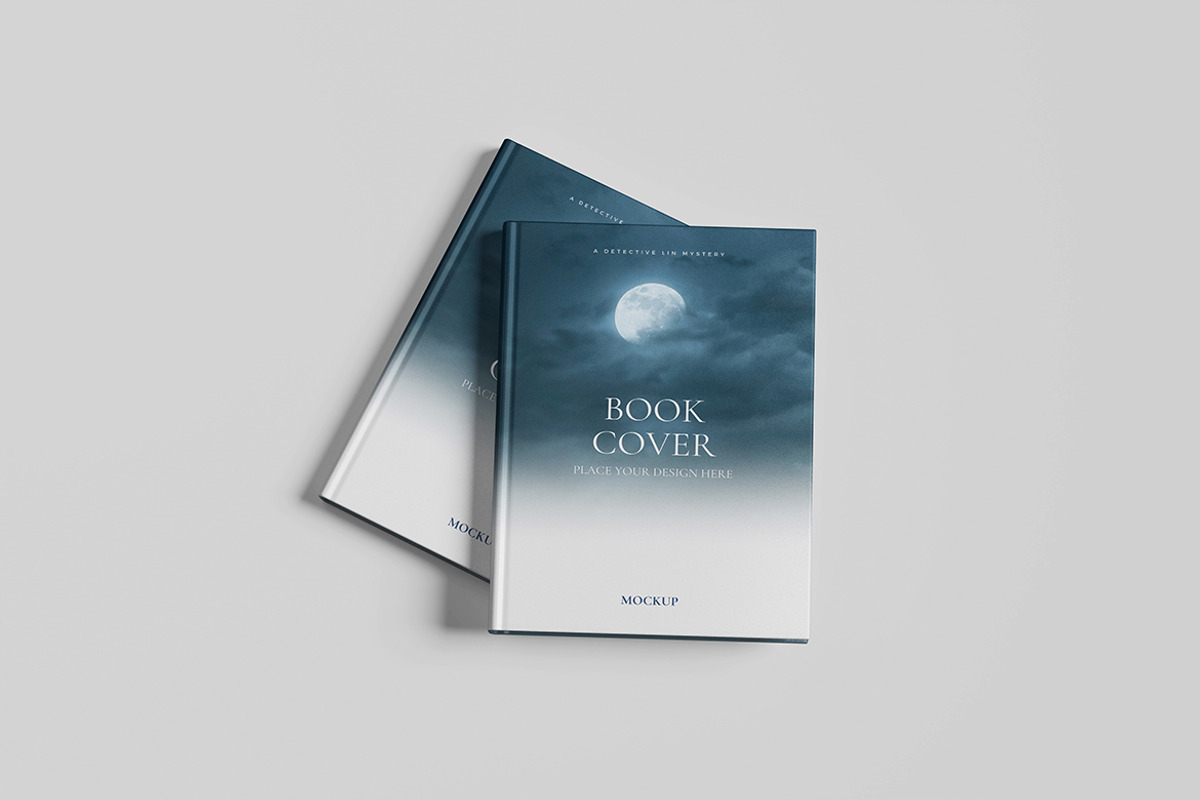 Book Cover Mockup, a Books & Magazine Mockup by bimockup