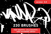 230 Graffiti procreate brushes, a Brush Add-On by Endete & Mazak brushes (Thumbnail 1 of 11)