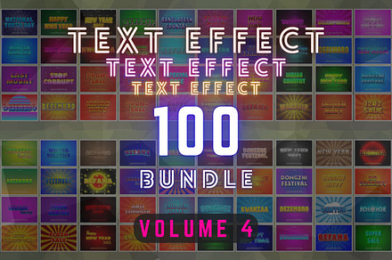 Text Effect Bundle Volume 4