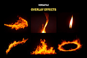 300+ Fire and Flame Overlay Effects, an Object Graphic by Mikel Blazgad (Thumbnail 2 of 11)