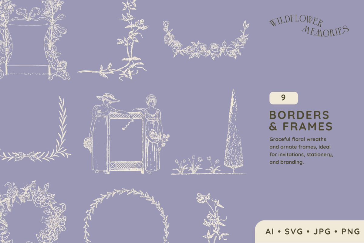 Wildflower Memories 110 Illustration, a Decorative Illustration by JuliBelushi (Photo 8 of 9)