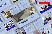 Fuentas – Business PowerPoint, a Presentation Template by kreatifreya (Thumbnail 1 of 5)