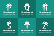 Letter P Q R S T Z Gift Logo Set, a Branding & Logo Template by Pray Art Design Studio (Thumbnail 2 of 2)