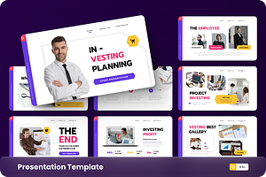Vesting - Investor Google Slide, a Presentation Template by GraphauseProject
