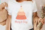 Boho Christmas Tree, an Illustration by CrexoraLab (Thumbnail 4 of 4)