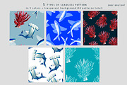 Ocean set, a Pattern Graphic by ⚞ Kind Illustration ⚟ (Thumbnail 2 of 16)