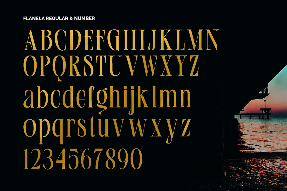 Flanela (Family), a Serif Font by Gatype (Photo 9 of 11)