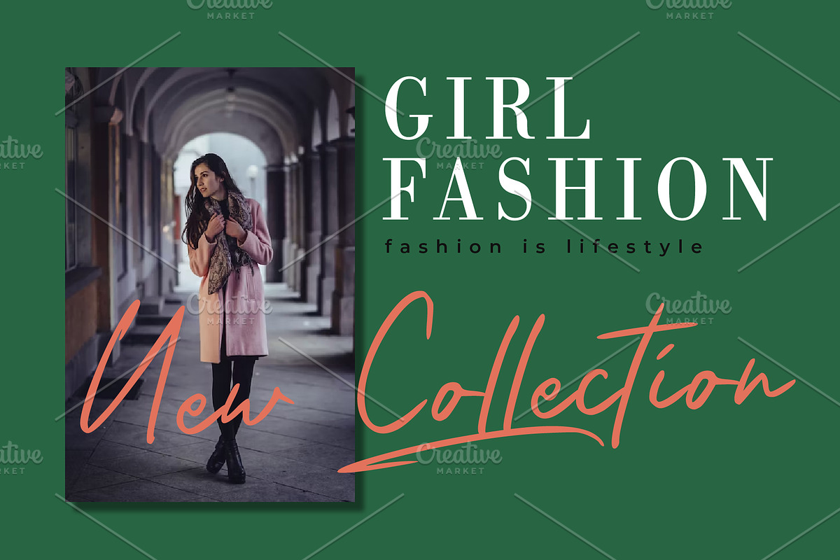 Hustria - Script Font, a Script Font by prps.std (Photo 2 of 7)