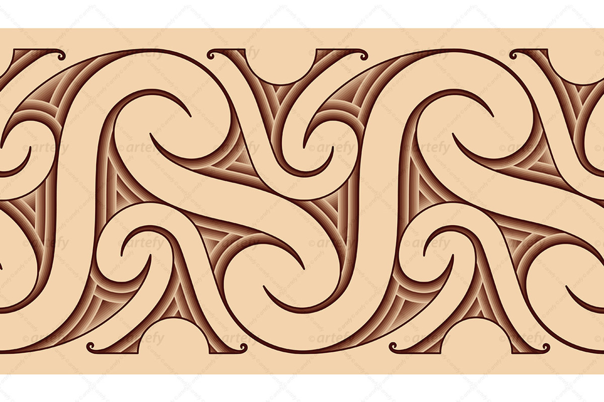 Maori tattoo pattern, a Pattern Graphic by Artefy's Graphic Bar