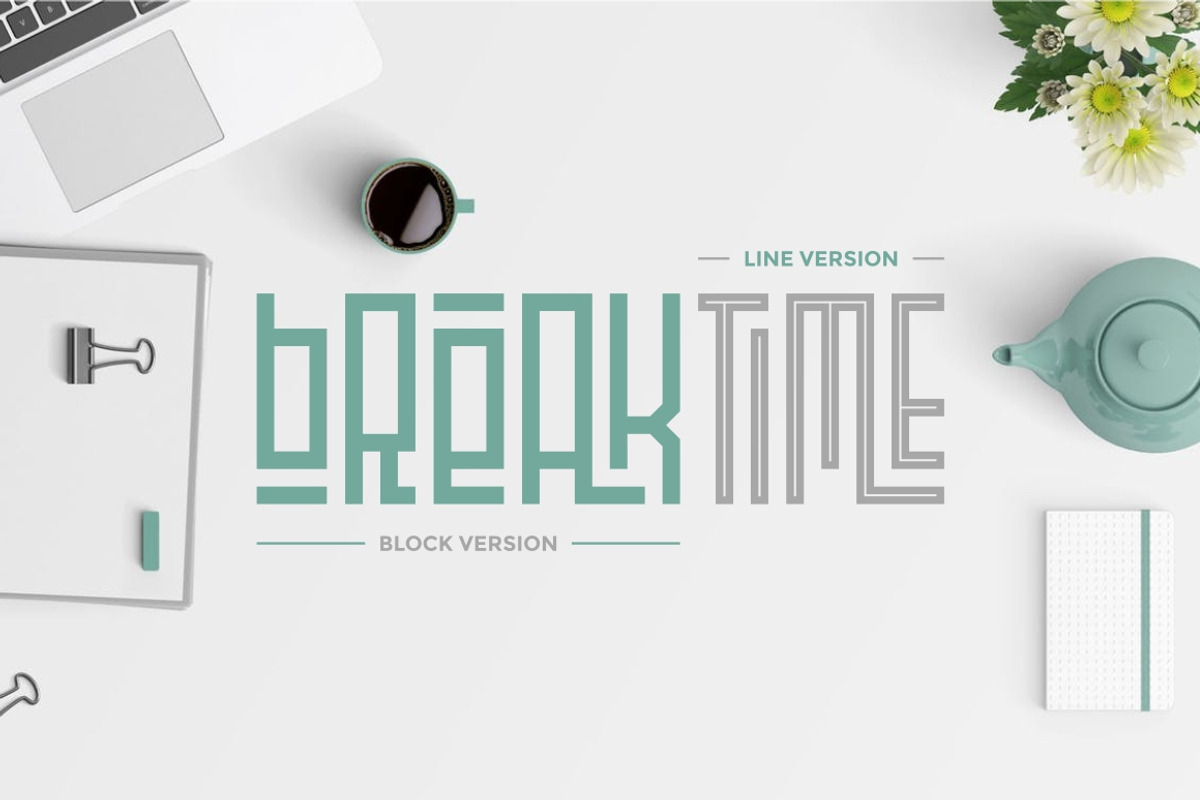 Playlines Typeface preview 2