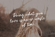 Brittney & Jasmine Brush Script Font, a Script Font by Heinzel Std (Thumbnail 5 of 13)
