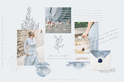 Scandi Leaf Collection, a Texture Illustration by Julia Dreams (Thumbnail 2 of 8)