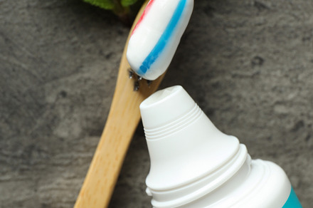 Concept of tooth or oral care, close up, a Health & Medical Photo by AtlasStudio PRO