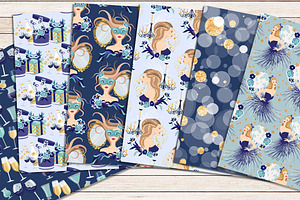 FABULOUS PARTY Digital Papers