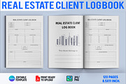 Real Estate Client Log Book, a Print Template by Book2bees (Thumbnail 1 of 4)