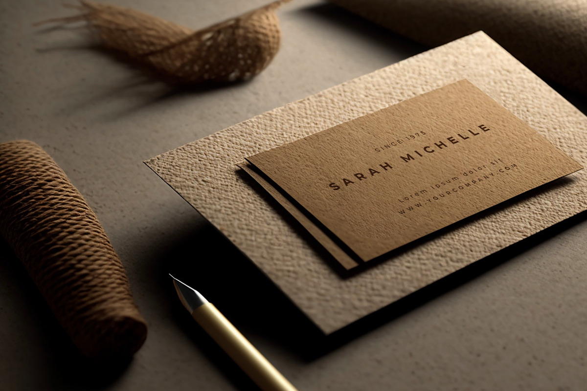 Visiting cards mockup collection, a Mockup by boreālis (Photo 10 of 10)