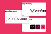 Ventue - Brand Guidelines, a Branding & Logo Template by Templeste (Thumbnail 5 of 7)