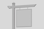 Real Estate Sign Mockup, an Advertising Mockup by Unerispace (Thumbnail 3 of 5)