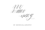 Dip Pen Procreate Calligraphy Brush, a Brush Add-On by BohoCalligraphy (Thumbnail 2 of 5)