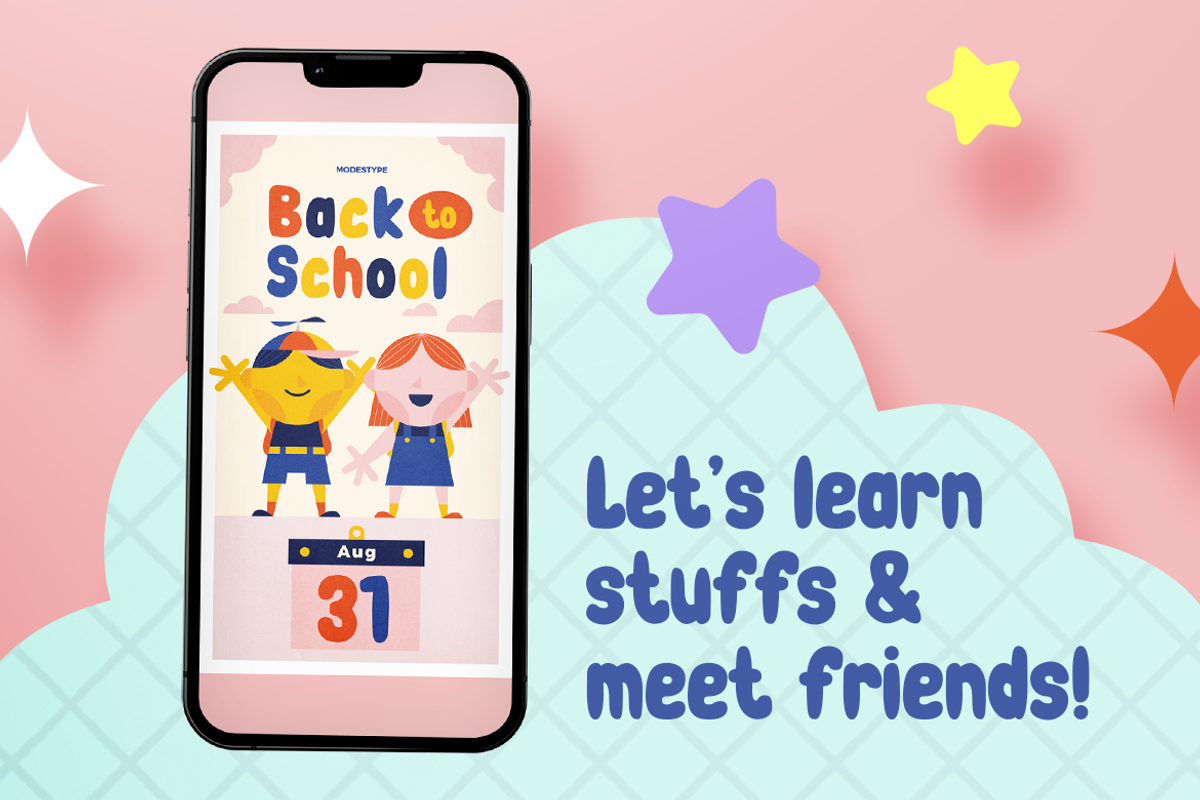 Bowzer – Kids Font, a Sans Serif Font by Pinisi ART (Photo 9 of 10)