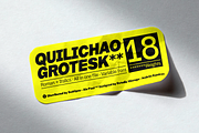 Quilichao Grotesk, a Sans Serif Font by Sudtipos (Thumbnail 3 of 8)