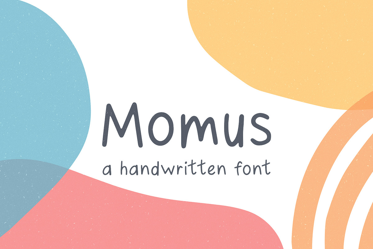 Momus // A Handwritten Font