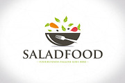 Healthy Menu Logo Template, a Branding & Logo Template by vectorwithin (Thumbnail 1 of 2)