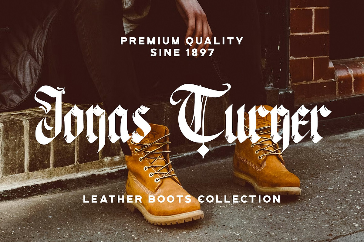 Kingston Williams - Blackletter Font, a Blackletter Font by StringLabs (Photo 4 of 8)