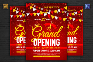 Grand Opening Poster / Flyer