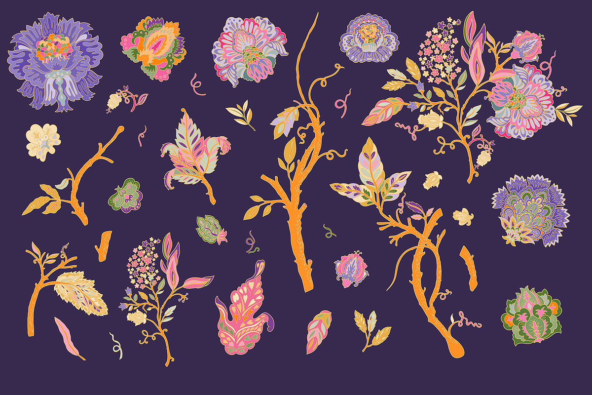 BOHEMIAN HARVEST HARMONY, a Pattern Graphic by Sonulkaster (Photo 3 of 9)