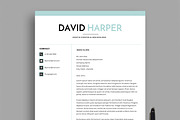 DH Resume (4 Pages), a Resume Template by dkcreatives (Thumbnail 3 of 4)