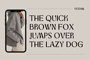 Vestara - Modern Luxury Sans Serif, a Sans Serif Font by HipFonts (Thumbnail 7 of 11)