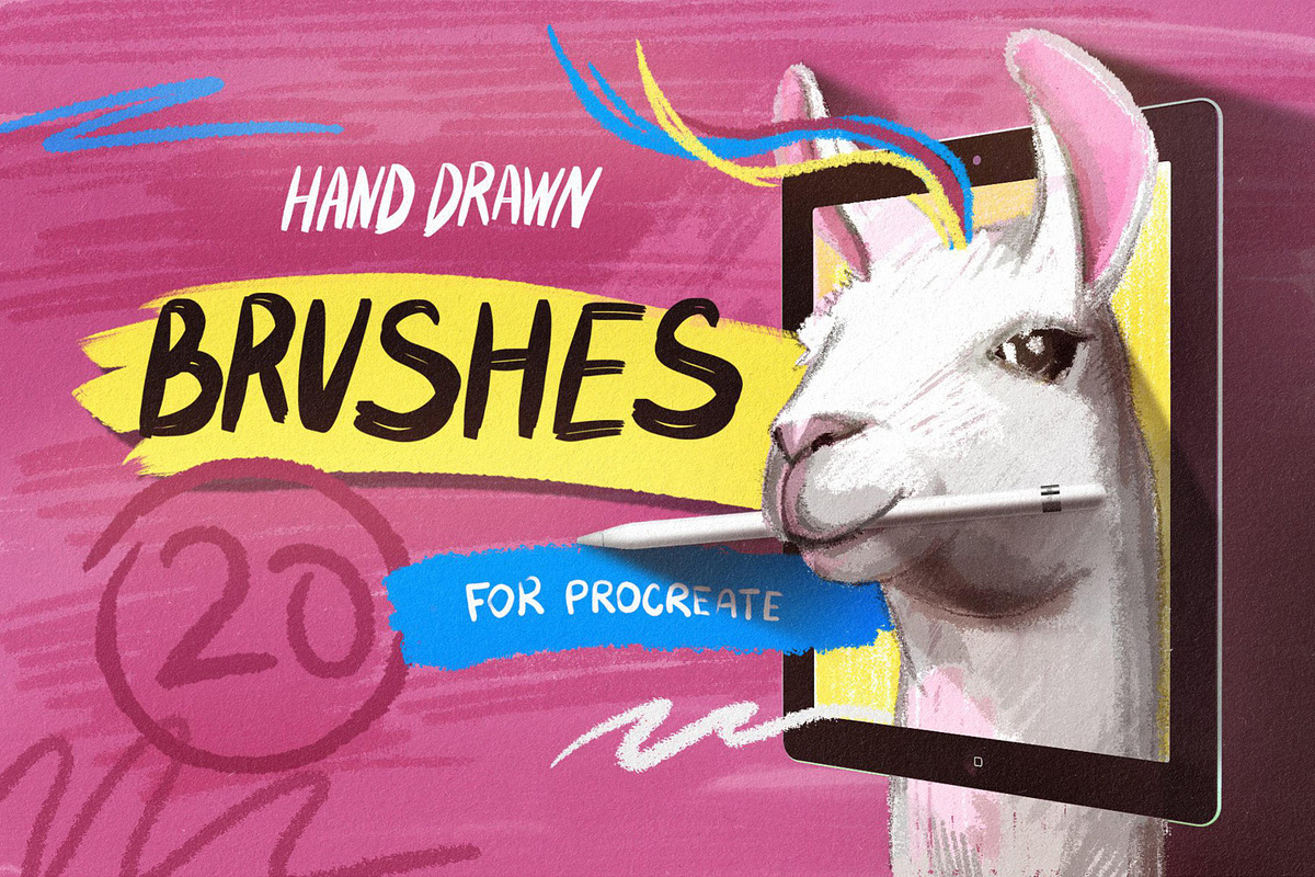 18 in 1 Procreate Brushes Bundle, a Brush Add-On by pixelbuddha.net (Photo 16 of 21)