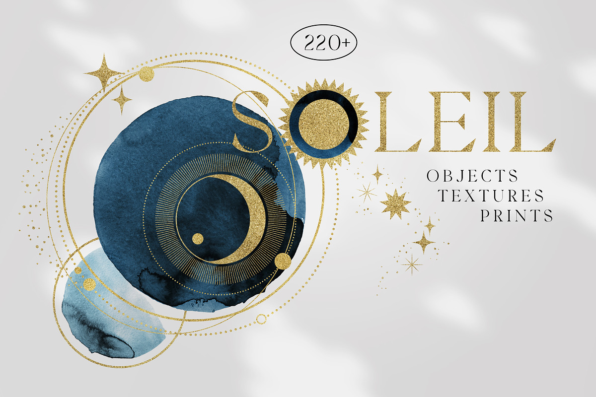 SOLEIL Celestial objects & prints, an Object Graphic by Anastezia Luneva (Photo 1 of 12)