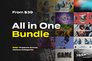 All In One Bundle 2021, a Background Graphic by pixelbuddha.net (Thumbnail 1 of 12)