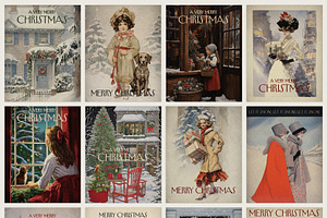 Vintage Christmas Posters