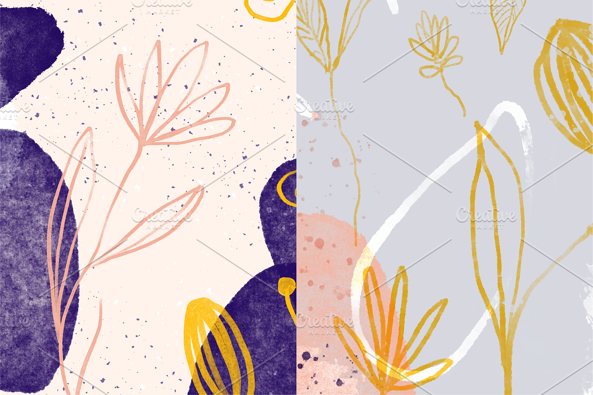 Acrylic - Artsy Backgrounds, a Texture Graphic by Marinastu (Photo 4 of 5)