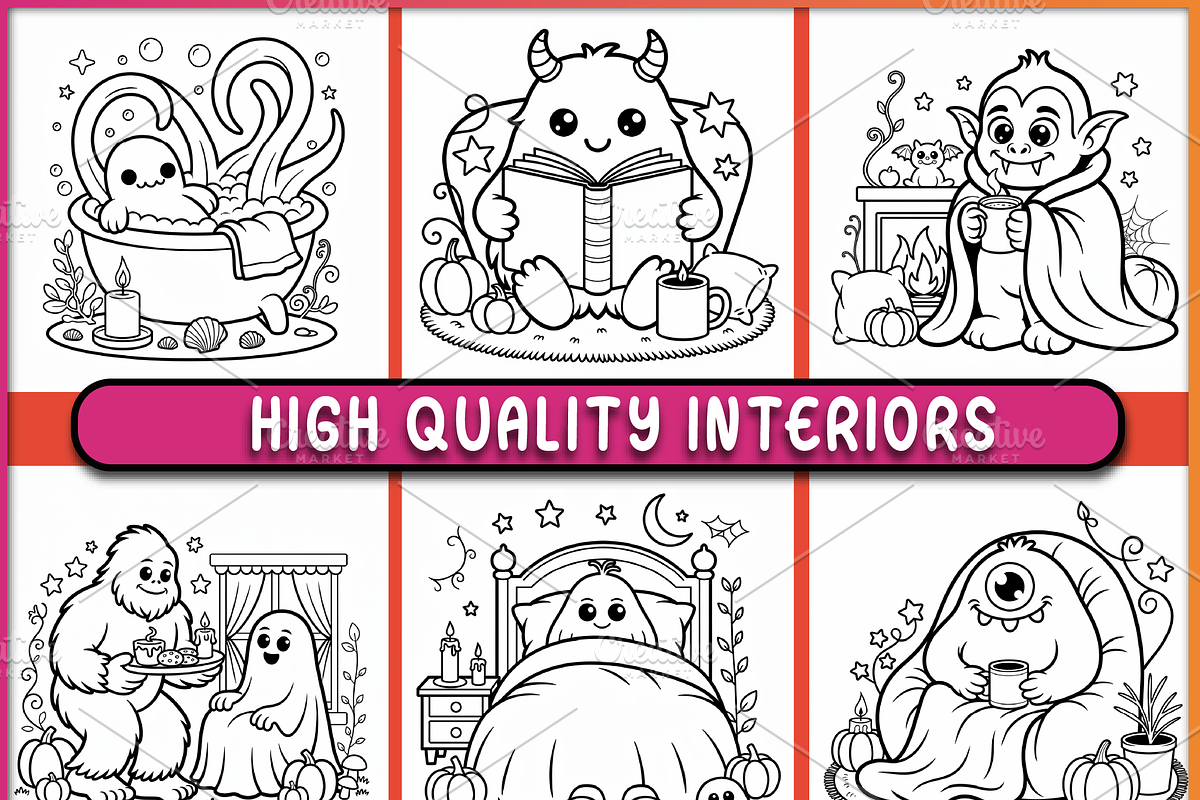Cozy Cryptids & Monsters Adult, a Seasonal Illustration by Ink Gallery (Photo 2 of 4)