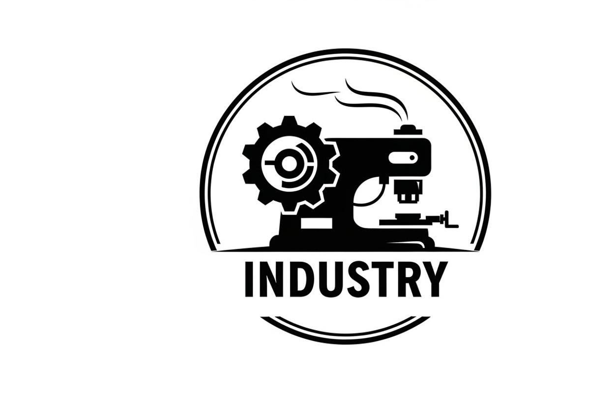 Bold industrial machine silhouette, an Illustration by Amazin_art (Photo 10 of 31)