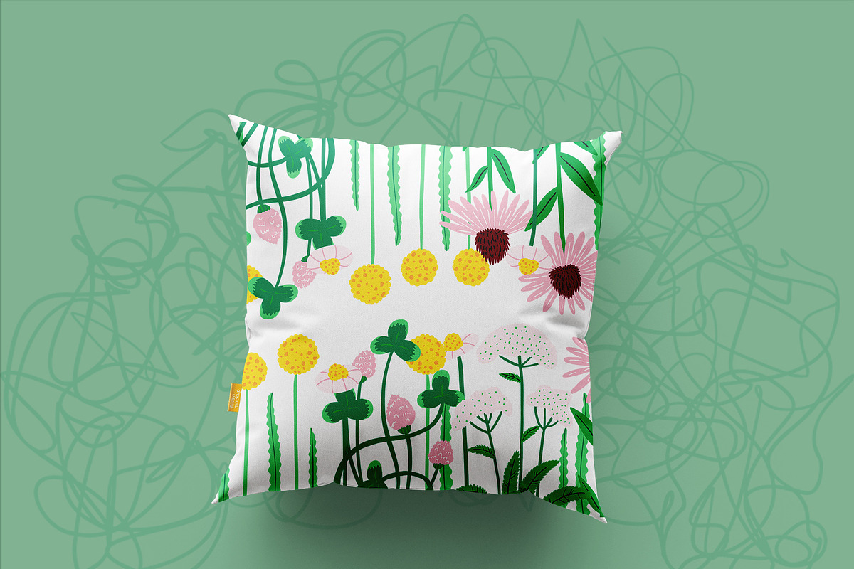 FLOWER GARDEN: plants, greenhouse, a Seasonal Illustration by Elliko shop (Photo 3 of 16)