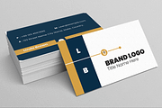 Clean Business Card Layout, a Business Card Template by MightyDesign (Thumbnail 2 of 6)