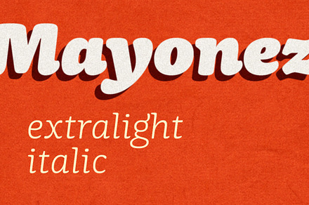 Mayonez extralight italic