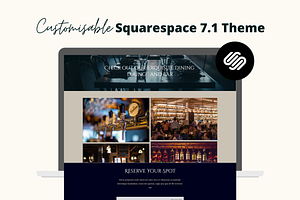 Bar & Restaurant - Website Template