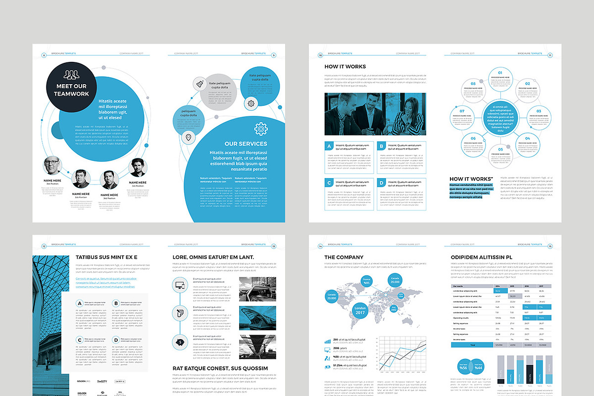 Company Brochure 16 Pages, a Brochure Template by BrochuresFactory (Photo 9 of 10)