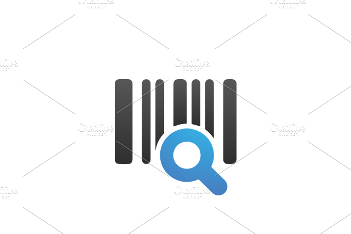 Barcode Scanner Logo Template, a Branding & Logo Template by Dueza.Com