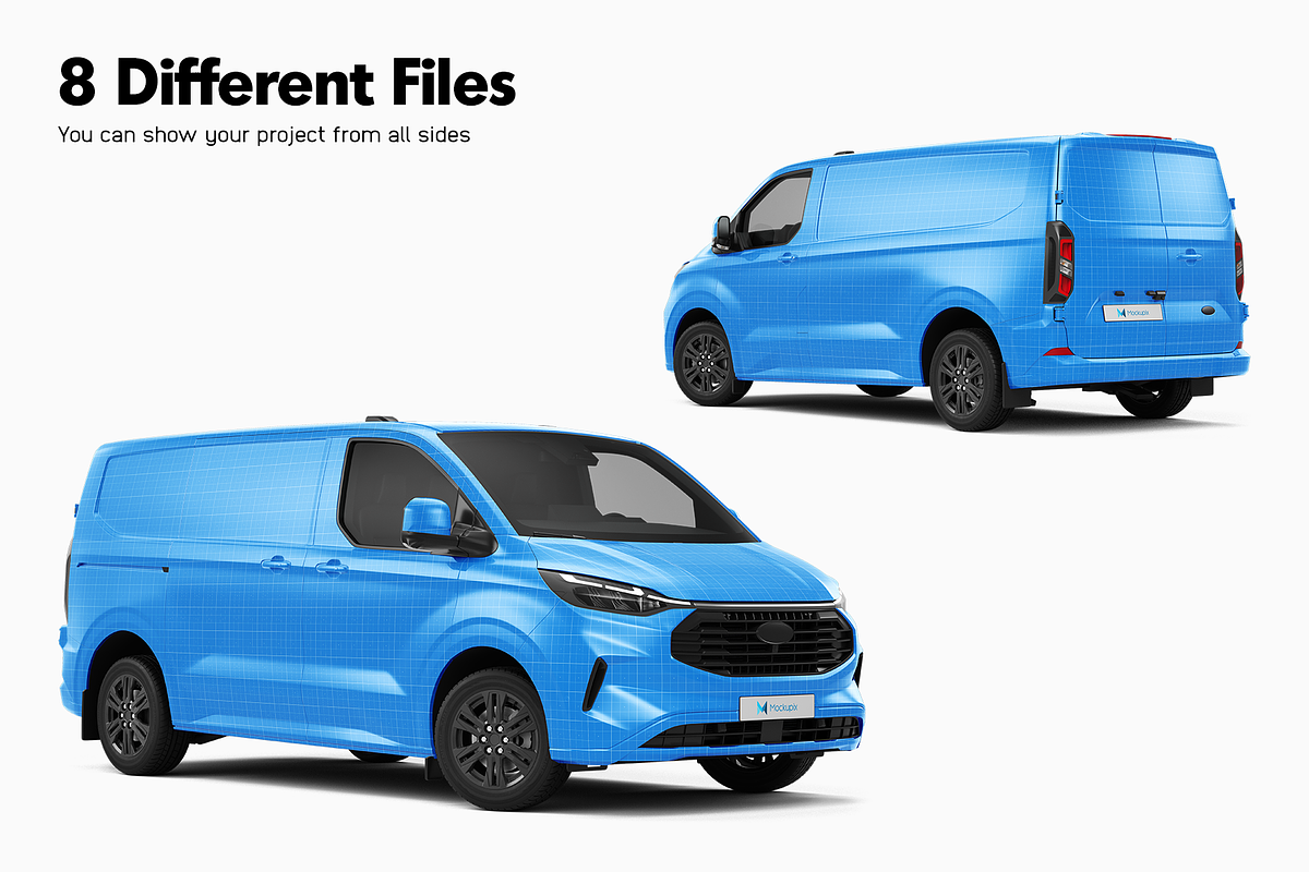 Van Mockup 36, an Advertising Mockup by Mockupix (Photo 7 of 12)