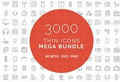 ENTIRE SHOP BUNDLE - 20,000+ icons, an Icon by IconUncle (Thumbnail 9 of 27)